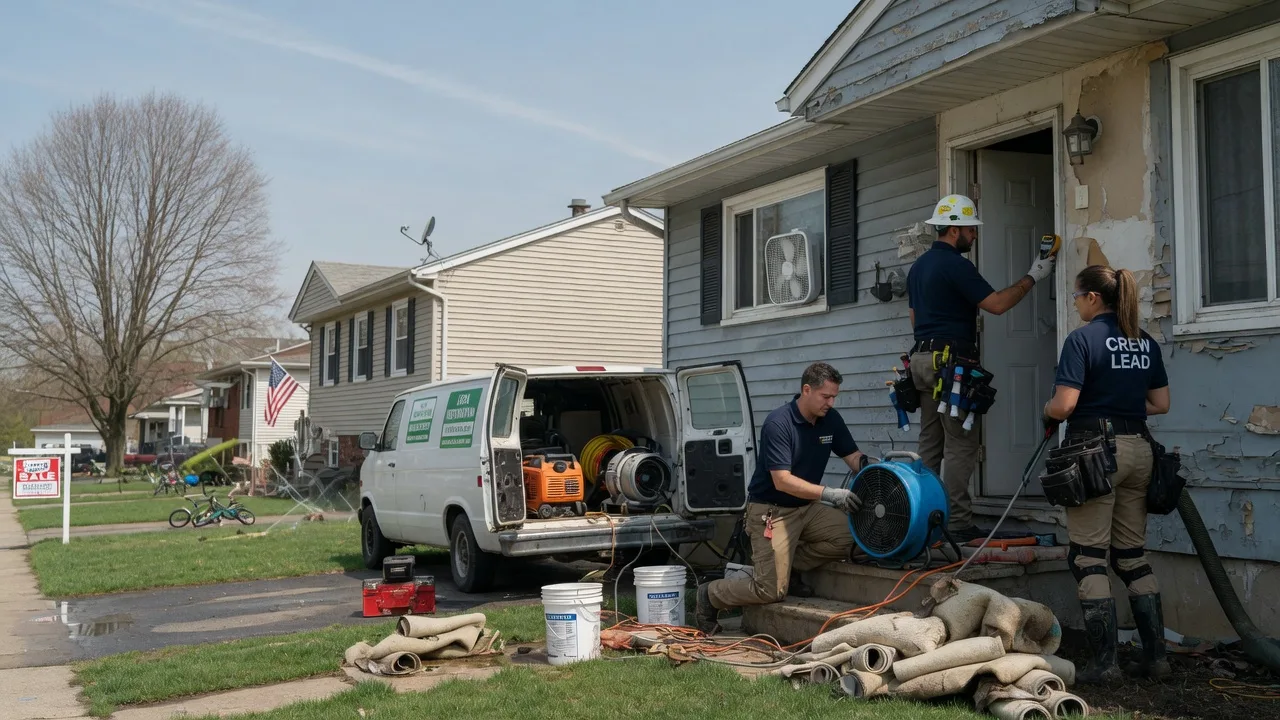 Flood Cleanup in Mccomb, OH near me